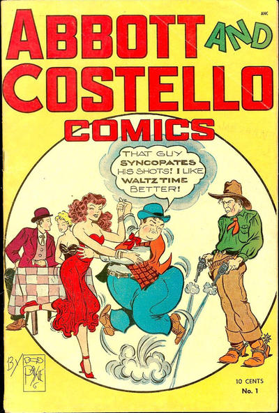 Cover for Abbott and Costello Comics (St. John, 1948 series) #1