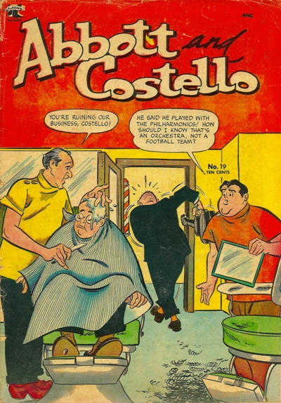 Cover for Abbott and Costello Comics (St. John, 1948 series) #19