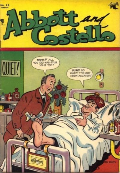 Cover for Abbott and Costello Comics (St. John, 1948 series) #28