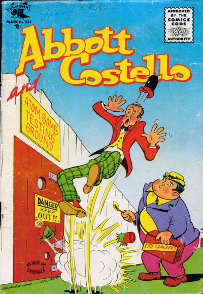 Cover for Abbott and Costello Comics (St. John, 1948 series) #37