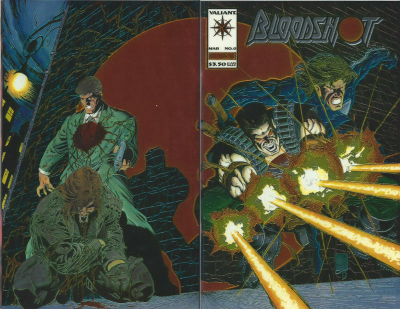 Cover for Bloodshot (Acclaim / Valiant, 1993 series) #0 [Standard Cover]