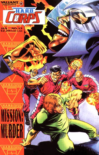 Cover for The H.A.R.D. Corps (Acclaim / Valiant, 1992 series) #25