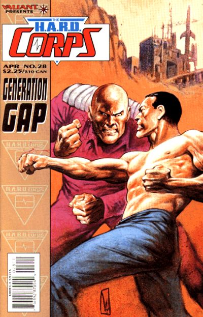 Cover for The H.A.R.D. Corps (Acclaim / Valiant, 1992 series) #28