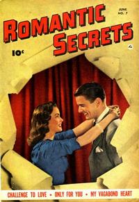 Cover Thumbnail for Romantic Secrets (Fawcett, 1949 series) #7