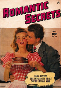 Cover Thumbnail for Romantic Secrets (Fawcett, 1949 series) #10