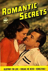 Cover Thumbnail for Romantic Secrets (Fawcett, 1949 series) #16