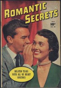 Cover Thumbnail for Romantic Secrets (Fawcett, 1949 series) #20
