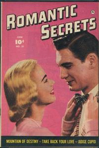 Cover Thumbnail for Romantic Secrets (Fawcett, 1949 series) #31