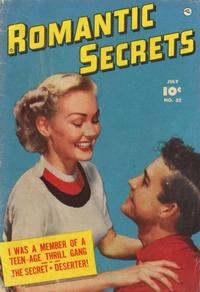 Cover Thumbnail for Romantic Secrets (Fawcett, 1949 series) #32