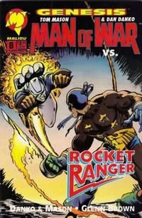 Cover Thumbnail for Man of War (Malibu, 1993 series) #8 [Direct]