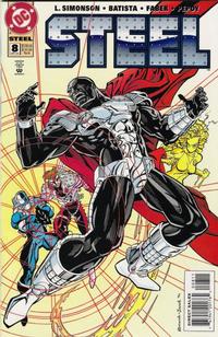 Cover Thumbnail for Steel (DC, 1994 series) #8 [Direct Sales]