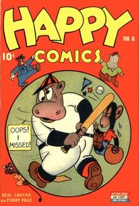 Cover Thumbnail for Happy Comics (Pines, 1943 series) #v3#2 (8)