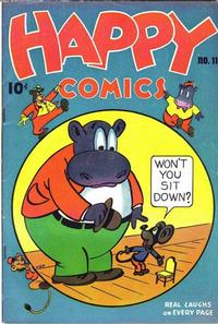 Cover Thumbnail for Happy Comics (Pines, 1943 series) #11