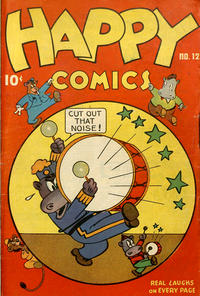 Cover Thumbnail for Happy Comics (Pines, 1943 series) #12
