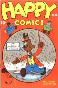 Cover Thumbnail for Happy Comics (Pines, 1943 series) #16