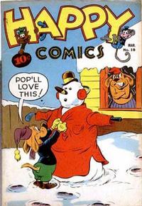 Cover Thumbnail for Happy Comics (Pines, 1943 series) #18