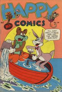 Cover Thumbnail for Happy Comics (Pines, 1943 series) #19