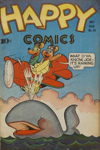 Cover Thumbnail for Happy Comics (Pines, 1943 series) #25