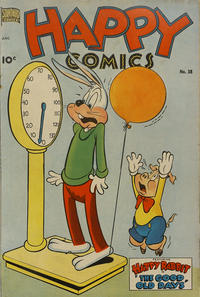 Cover Thumbnail for Happy Comics (Pines, 1943 series) #38