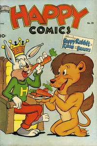 Cover Thumbnail for Happy Comics (Pines, 1943 series) #40