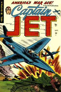Cover Thumbnail for Captain Jet (Farrell, 1952 series) #3