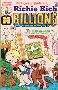 Cover Thumbnail for Richie Rich Billions (Harvey, 1974 series) #4