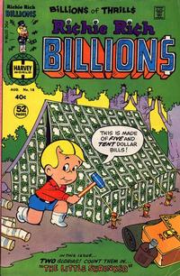 Cover for Richie Rich Billions (Harvey, 1974 series) #18