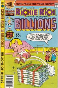 Cover for Richie Rich Billions (Harvey, 1974 series) #33