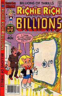 Cover for Richie Rich Billions (Harvey, 1974 series) #34