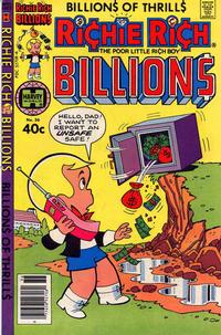 Cover for Richie Rich Billions (Harvey, 1974 series) #36