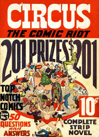 Cover Thumbnail for Circus the Comic Riot (Globe Syndicate, 1938 series) #1