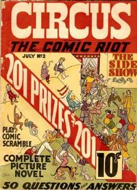 Cover Thumbnail for Circus the Comic Riot (Globe Syndicate, 1938 series) #2