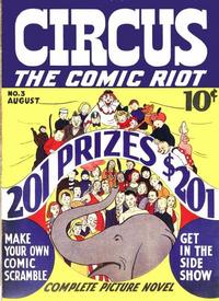 Cover Thumbnail for Circus the Comic Riot (Globe Syndicate, 1938 series) #3