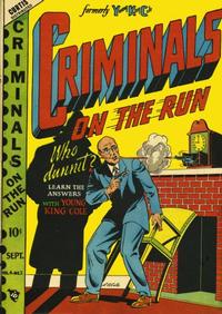 Cover for Criminals on the Run (Novelty / Premium / Curtis, 1948 series) #v4#2