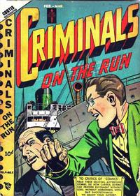 Cover for Criminals on the Run (Novelty / Premium / Curtis, 1948 series) #v4#5