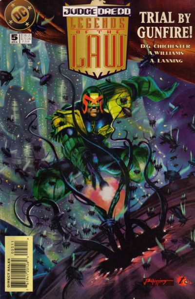 Cover for Judge Dredd: Legends of the Law (DC, 1994 series) #5