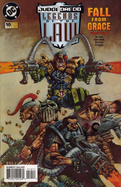 Cover for Judge Dredd: Legends of the Law (DC, 1994 series) #10