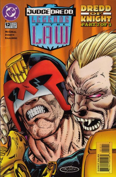Cover for Judge Dredd: Legends of the Law (DC, 1994 series) #12
