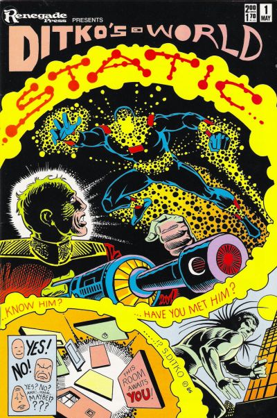 Cover for Ditko's World Featuring Static (Renegade Press, 1986 series) #1