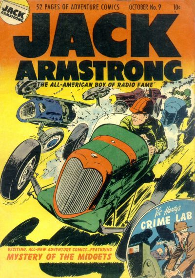 Cover for Jack Armstrong (Parents' Magazine Press, 1947 series) #9