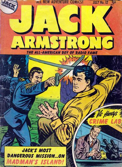 Cover for Jack Armstrong (Parents' Magazine Press, 1947 series) #12
