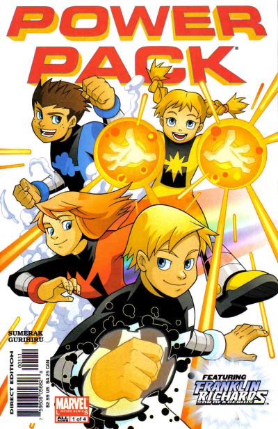 Cover for Power Pack (Marvel, 2005 series) #1