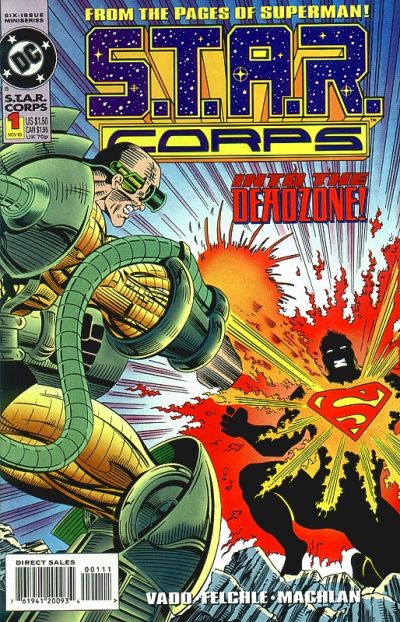 Cover for S.T.A.R. Corps (DC, 1993 series) #1