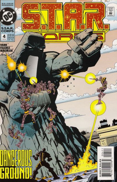 Cover for S.T.A.R. Corps (DC, 1993 series) #4