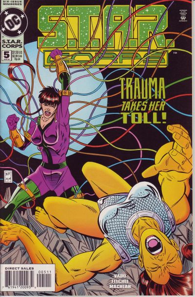 Cover for S.T.A.R. Corps (DC, 1993 series) #5