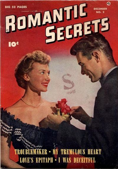 Cover for Romantic Secrets (Fawcett, 1949 series) #2