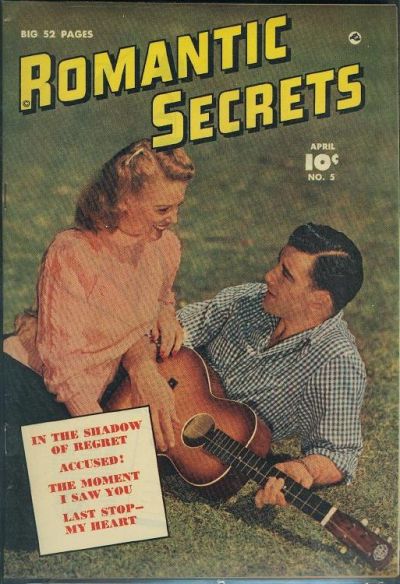 Cover for Romantic Secrets (Fawcett, 1949 series) #5