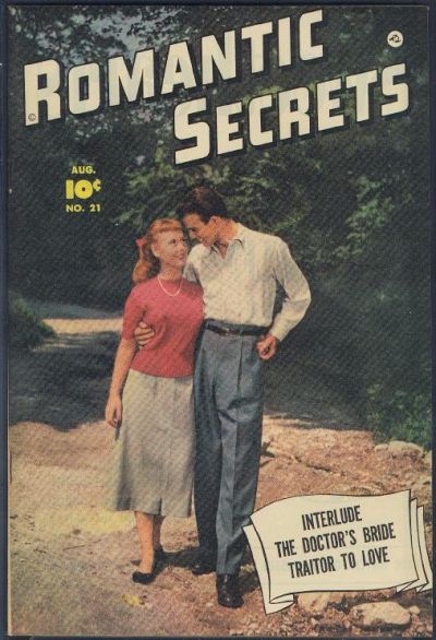 Cover for Romantic Secrets (Fawcett, 1949 series) #21