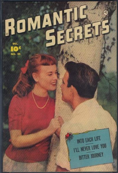 Cover for Romantic Secrets (Fawcett, 1949 series) #25