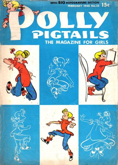 Cover for Polly Pigtails (Parents' Magazine Press, 1946 series) #25